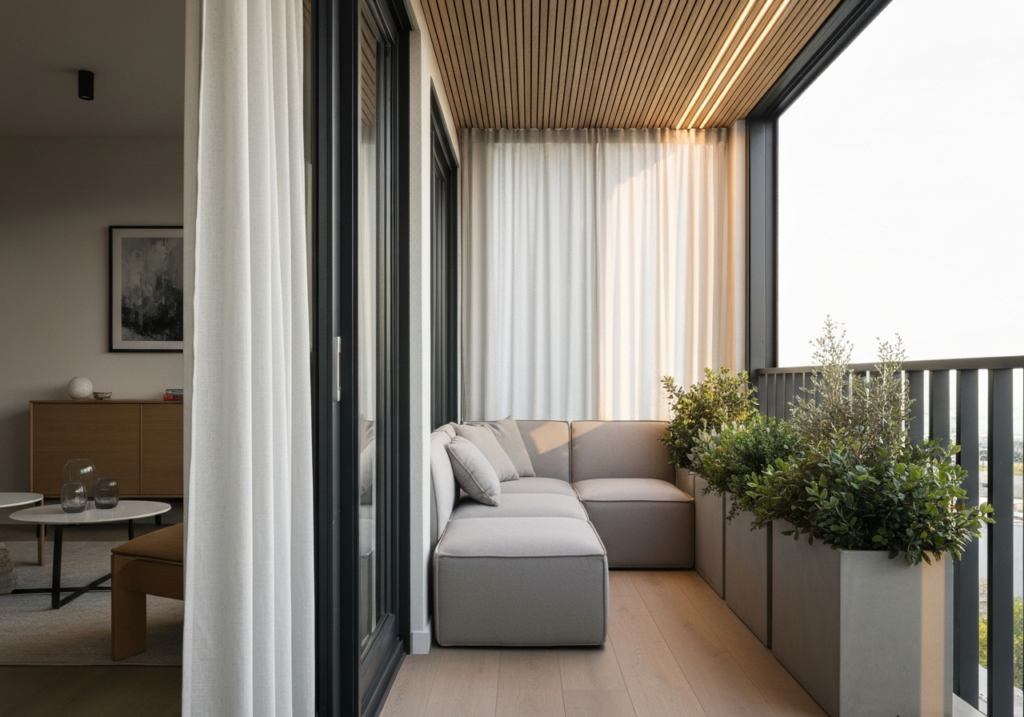 Jak urządzić balkon który będzie przedłużeniem Twojego pokoju dziennego?