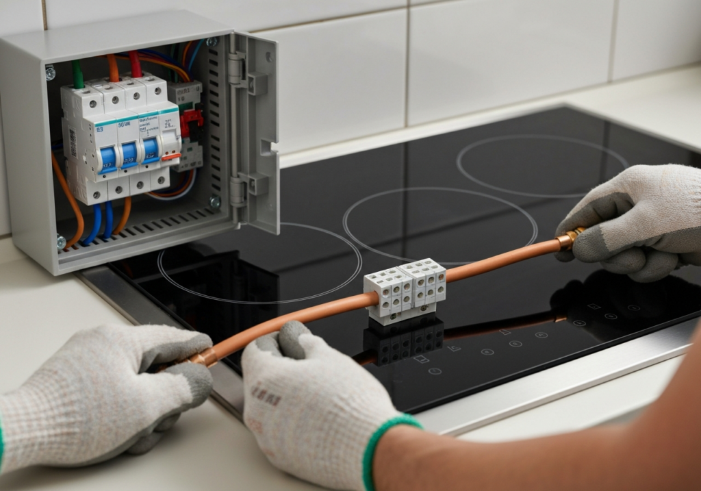 Jaki przekrój kabla do płyty indukcyjnej 7kW przy instalacji jednofazowej?